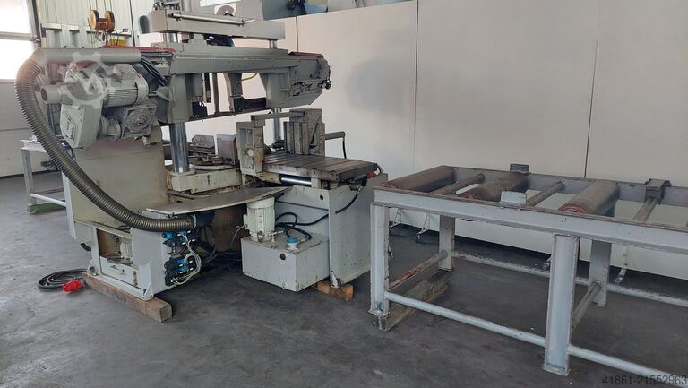 Hydraulic mitre band saw automatic machine BEHRINGER HBP 313 AG