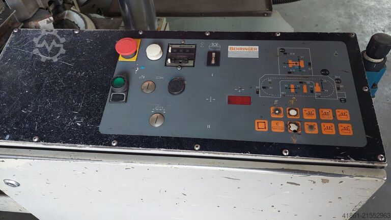 Hydraulic mitre band saw automatic machine BEHRINGER HBP 313 AG