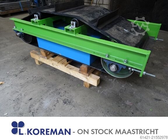 Bakker Magnetics Permanent Magnetic Conveyor Belt Bakker Magnetics Block : L= 835 x W=610 x H=247 mm Bakker Magnetics Permanent Magnetic Conveyor Belt