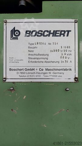 Universele uitsnijmachine BOSCHERT LB 12 K4