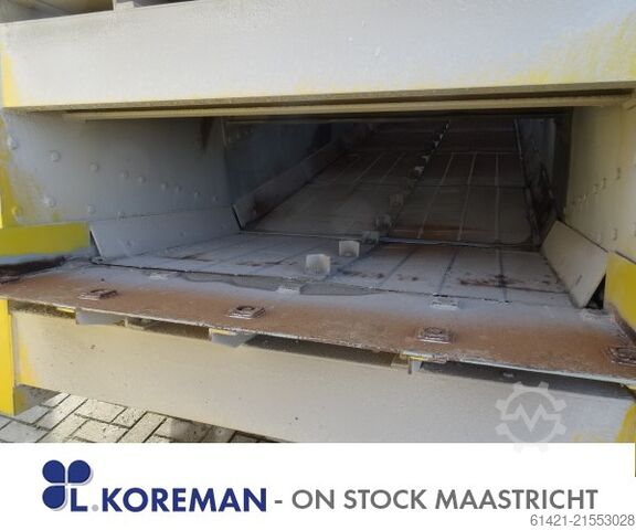 Zeefmachine KRUPP 16/70-2 Krupp Type: DU 14 Surface: 7000 x 1600 mm - 2 Decks Incl.: 30 kW E-Motor and Springs Screening machine KRUPP 16/70-2