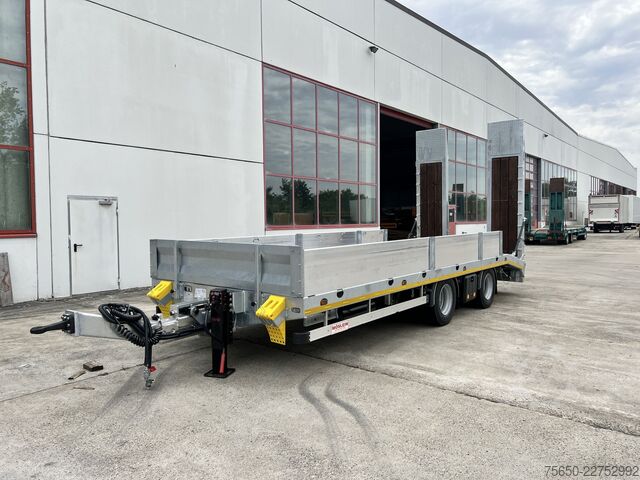 Reboque com plataforma rebaixada Möslein TT21- 7,2  21 t Tandemtieflader, Luftgefedert, NEU
