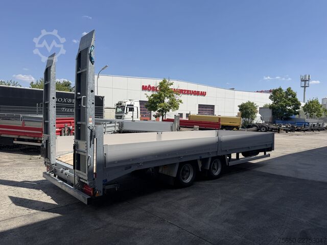 Reboque com plataforma rebaixada Humbaur TBB  14,4 t Tandemtieflader 7,20 m lang, Neuwertig