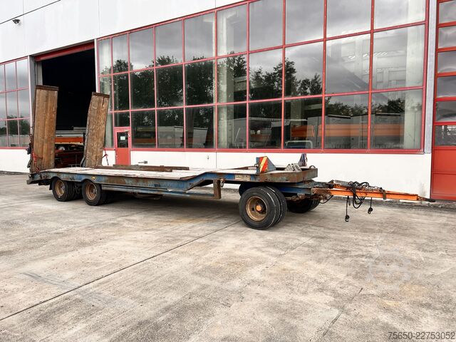Reboque com plataforma rebaixada Müller-Mitteltal T3  3 Achs Tieflader mit ABS