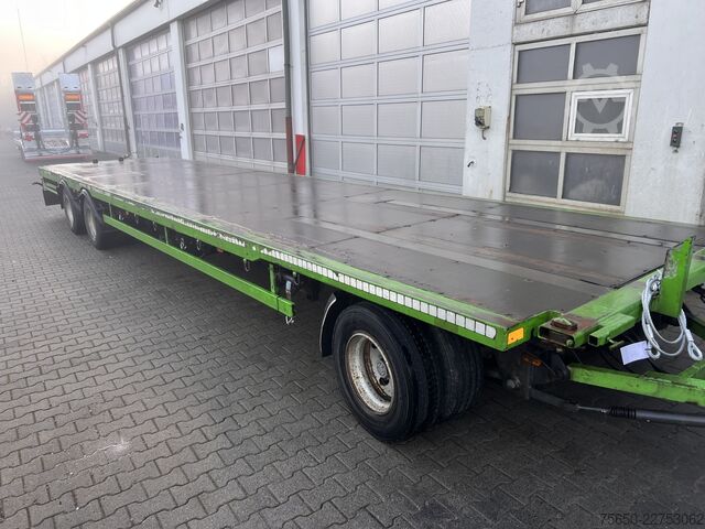 Reboque com plataforma rebaixada Stehmann 3 Achs  3 Achs Jumboanhänger, Mega
