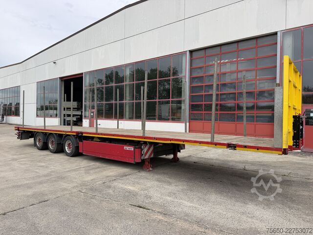 Alçak şasi dorse  t3  3 Achs Satteltieflader Mega