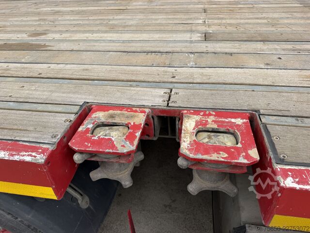 Alçak şasi dorse  t3  3 Achs Satteltieflader Mega