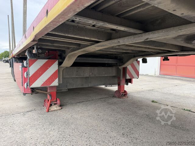 Alçak şasi dorse  t3  3 Achs Satteltieflader Mega