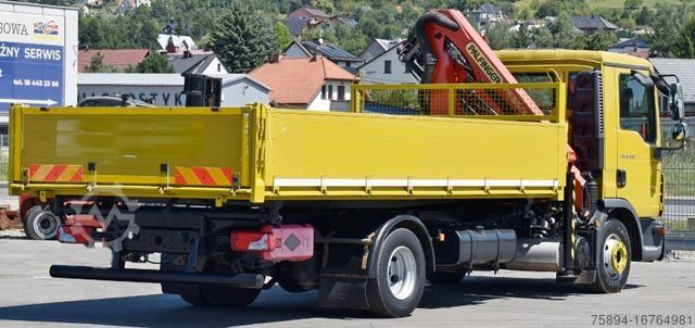 Lastbilmonteret kran MAN TGL 12.220 Kipper 5,05 m + PK 8501 B *TOPZUSTAND