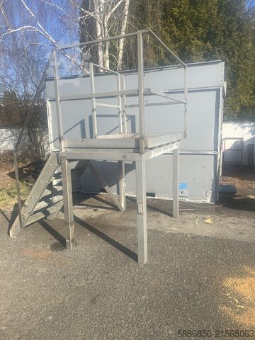 Podest do mycia / obsługi  maszyn Inox  