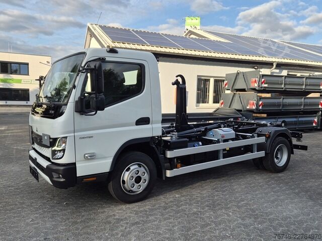 Telehoist haakarmvoertuig Fuso Canter FUSO 7C18 Duonic City Abrollkipper