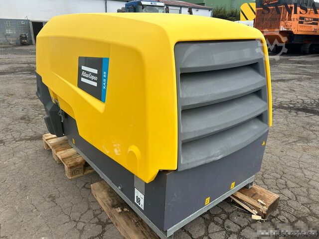 Compressore a vite Atlas Coop XAHS 38/XAS88/Baukompressor/12 Bar