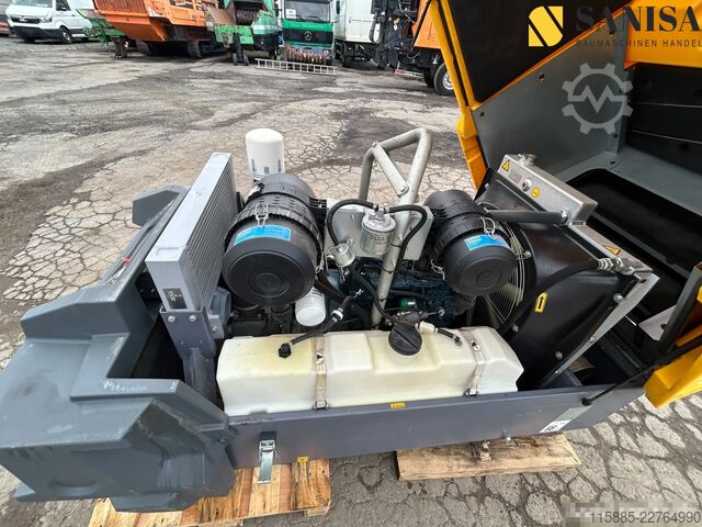Compressore a vite Atlas Coop XAHS 38/XAS88/Baukompressor/12 Bar