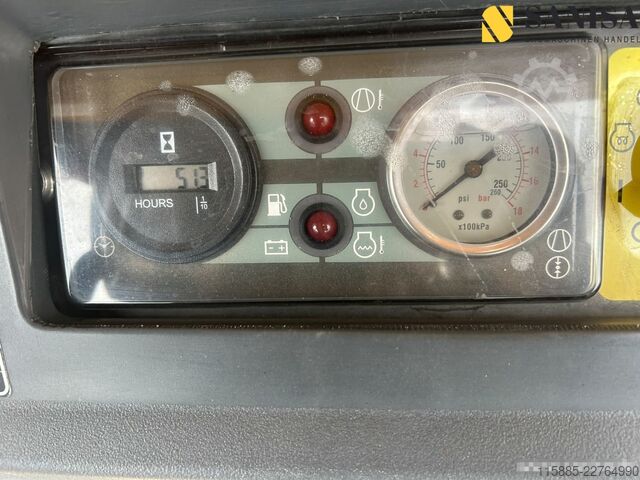 Compressore a vite Atlas Coop XAHS 38/XAS88/Baukompressor/12 Bar