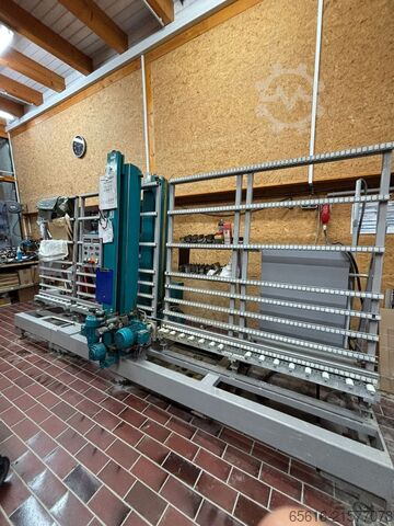 Vertikale Glasbohrmaschine Lisec Schraml TopDrill