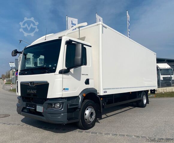 Kassevogn MAN TGM 15.290 BL/Koffer/3Sitzer/NL8,0 To/LBW/17 tkm