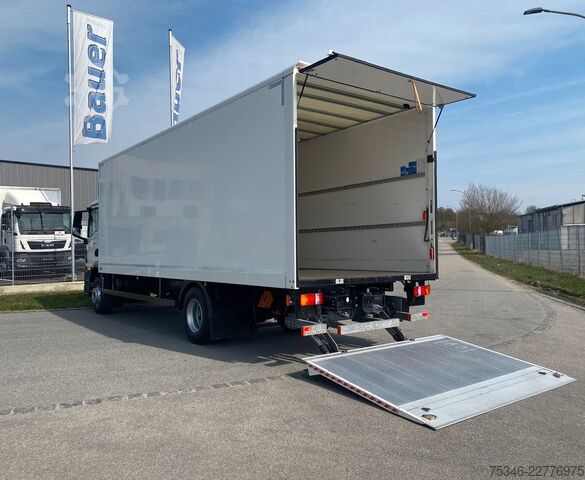 Camión caja MAN TGM 15.290 BL/Koffer/3Sitzer/NL8,0 To/LBW/17 tkm