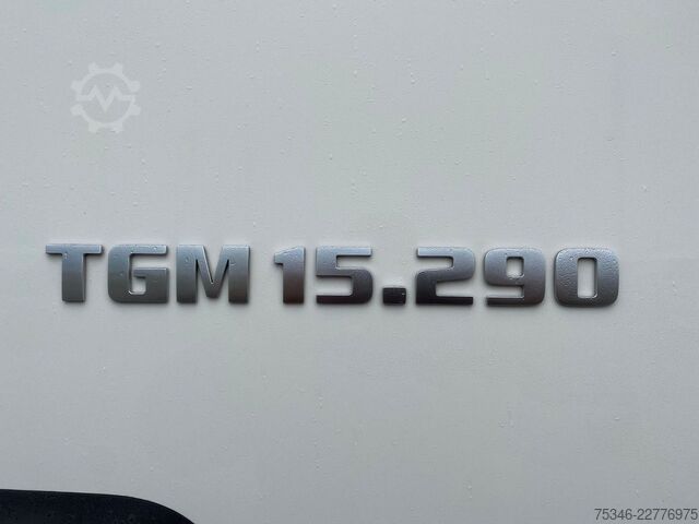 Camión caja MAN TGM 15.290 BL/Koffer/3Sitzer/NL8,0 To/LBW/17 tkm