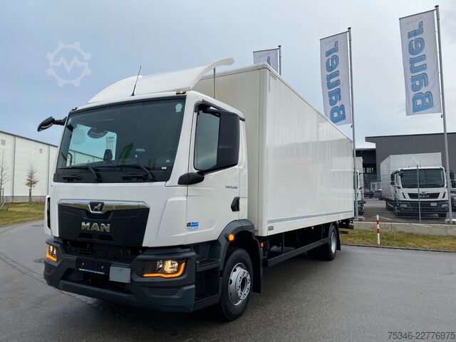 Camión caja MAN TGM 15.290 BL/Koffer/3Sitzer/NL8,0 To/LBW/17 tkm