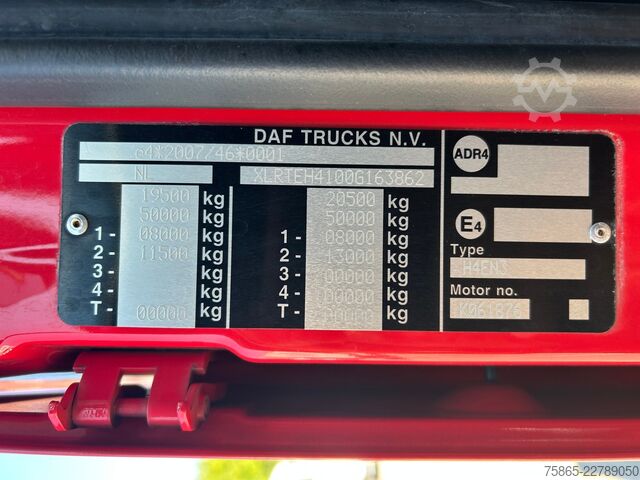 Standaard-SZM DAF XF 440 FT Space Cab / 707 dkm / Tacho V2 / APK ...