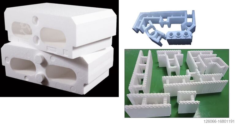 Compressor Wtryskarka automat do termobox fishbox styropianowych EPS pustaków budowlanych