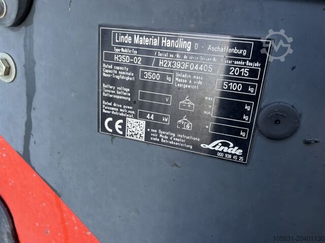 Περονοφόρα περονοφόρα ανυψωτικά Linde H35D-01