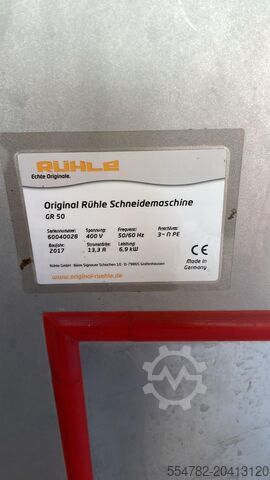Meat processing machine RUHLE GR50