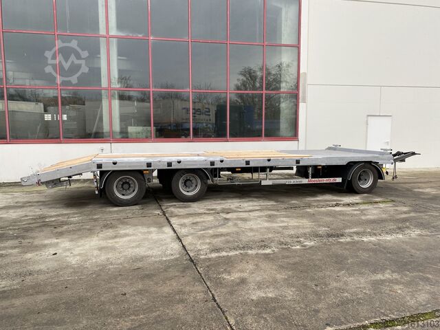 Dieplader oplegger Möslein T 3-P9,2 OR  3 Achs Tieflader gerader Ladefläche 9 m, Neufahrzeug