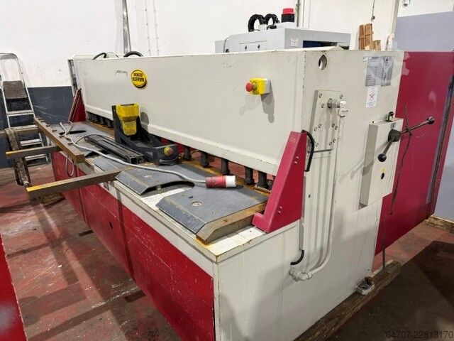 Hydraulisk guillotinesaks MORFGAN RUSHWORTH HSGS 3100/6