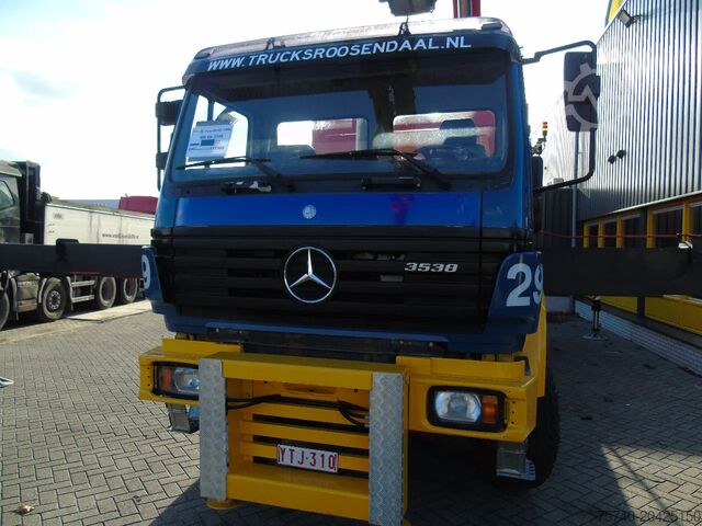 Vrachtwagen met kraan Mercedes-Benz SK 3538 + NEW!! UNUSED!! 1.216km + 142H + FASSI...