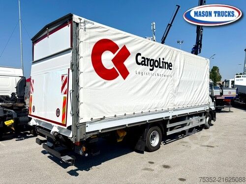 Flatbed truck with tarp Iveco Eurocargo 120-250P