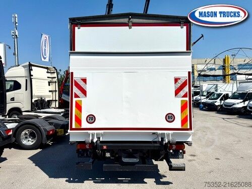 Flatbed truck with tarp Iveco Eurocargo 120-250P