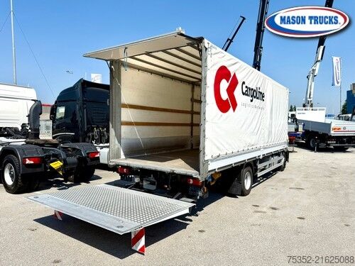 Flatbed truck with tarp Iveco Eurocargo 120-250P