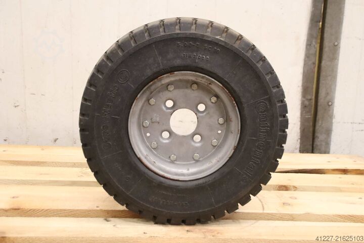 Solid rubber tires Continental CSE-Robust 5.00-8  SC 10  RIM 3.00 D