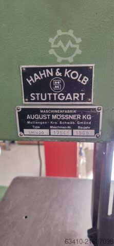 Band saw SM 420 Mössner Rekord SM 420