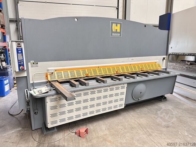 Hydraulische guillotineschaar HACO TS 3012