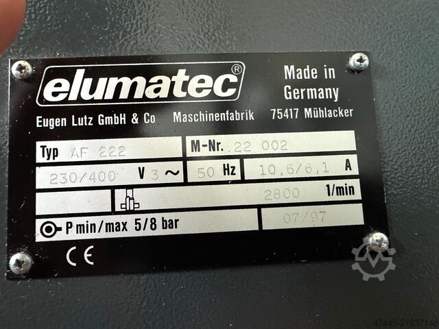 Freza de capăt Elumatec AF 222