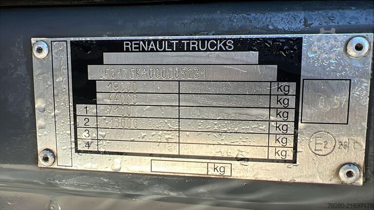 Standaard trekker Renault Magnum 500 DXI (GOOD CONDITION / BONNE ETAT)