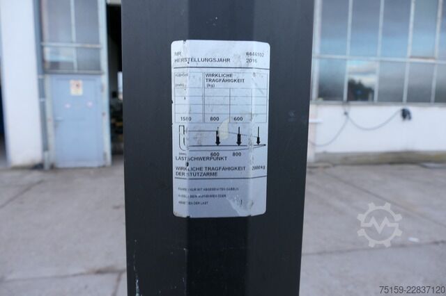 Ruční vysokozdvižný vozík bt SWE 080L Batterie 05/2022