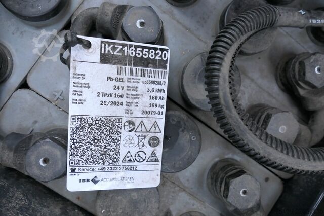 Ruční vysokozdvižný vozík bt SWE 080L Batterie 26/2024