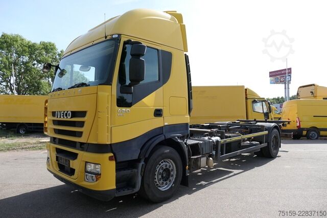 Výměnná nástavba nákladní vůz iveco Stralis AS 190 S 420 ECO AHK KLIMA