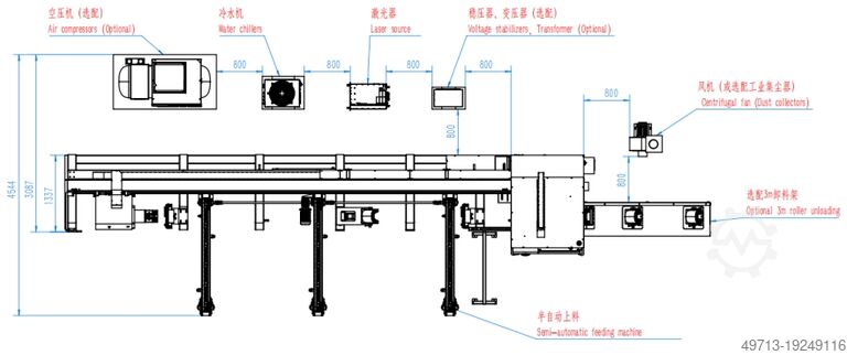 Lasersnijmachine Tube-6020V-6kW