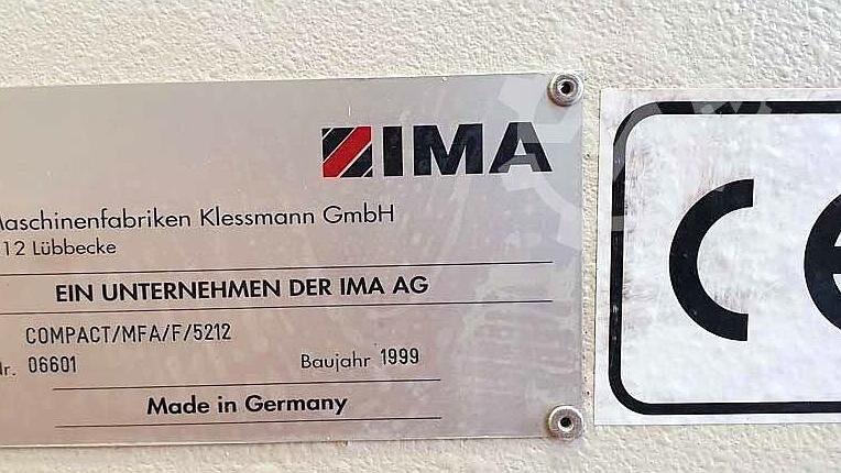 Macchina per la bordatura dei bordi IMA Compact MFA / F / 5212