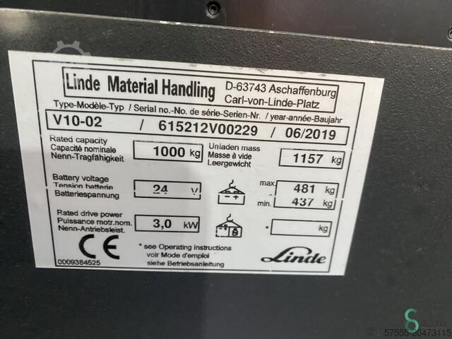 Máquina recogepedidos Linde V10-02
