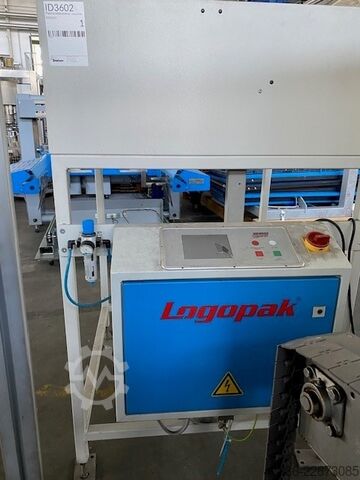 Etichettatrice per pallet Logopak Paletten Etikettierer