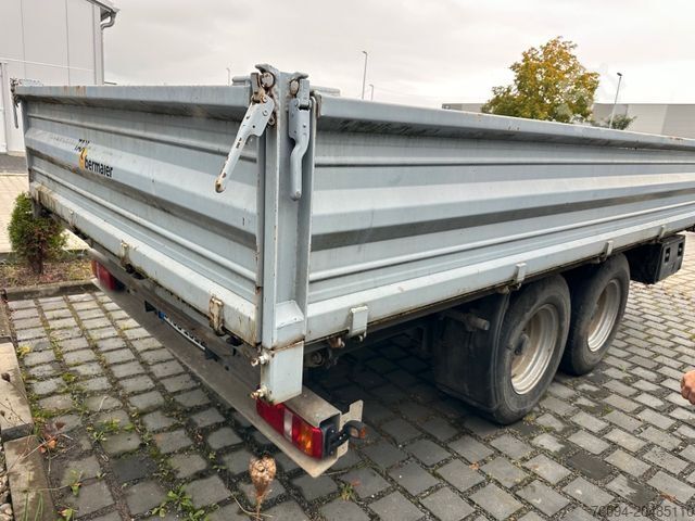 Třístranný sklápěcí přívěs OBERMAIER ECI Tip 100 Tandem 3-S-Kipper Rampen NL 8to