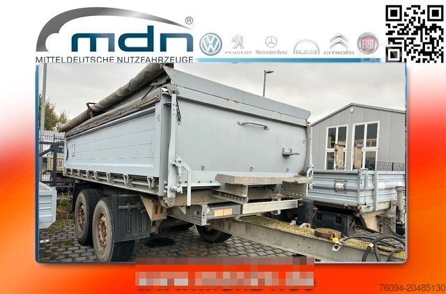 Remorcă basculantă trilaterală SCHMITZ CARGOBULL ZKI 18 Tandem 3-Seitenkipper