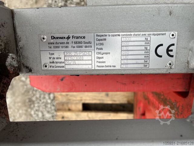 σφιγκτήρας κιβωτίων Durwen UKK 25-PSD-E