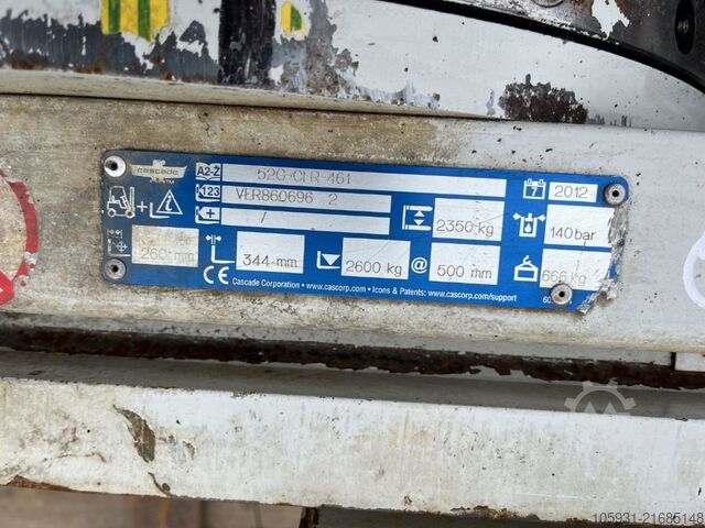 Vorkversteller Cascade 52G-CFR-461