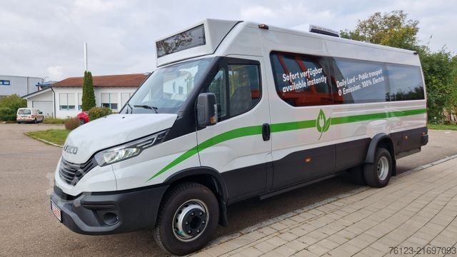 City bus IVECO Daily Heckniederflur Elektro City Stock